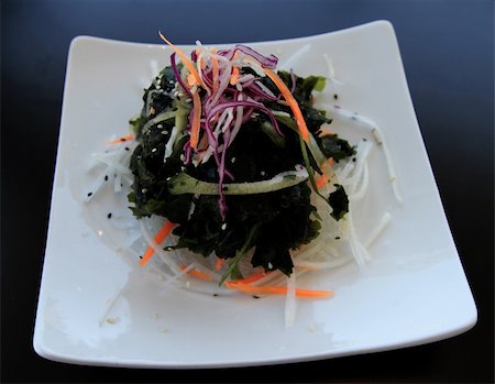 red alga - seaweed salad Stock Photo - Budget Royalty-Free & Subscription, Code: 400-05243970