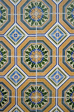 simsearch:400-05254814,k - Azulejos - Portuguese glazed tiles, Portugal. Stock Photo - Budget Royalty-Free & Subscription, Code: 400-05254815