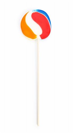 simsearch:400-05254874,k - Colourful lollipop isolated on the white background Stock Photo - Budget Royalty-Free & Subscription, Code: 400-05254872