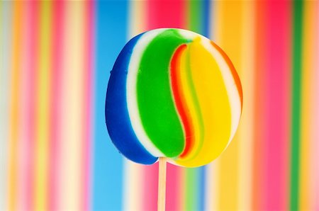 simsearch:400-05254886,k - Colourful lollipop against the colourful background Stockbilder - Microstock & Abonnement, Bildnummer: 400-05254884