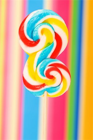 simsearch:400-05254886,k - Colourful lollipop against the colourful background Stockbilder - Microstock & Abonnement, Bildnummer: 400-05254889