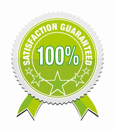 a satisfaction guaranteed sticker for your website Stock Photo - Budget Royalty-Free & Subscription, Code: 400-05255006