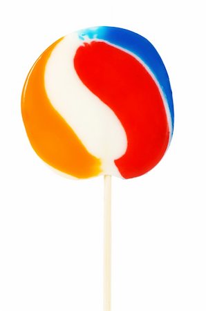 simsearch:400-05918018,k - Colourful lollipop isolated on the white background Photographie de stock - Aubaine LD & Abonnement, Code: 400-05255124