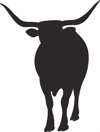 Bull vector. To see similar, please VISIT MY PORTFOLIO Stock Photo - Budget Royalty-Free & Subscription, Code: 400-05255685