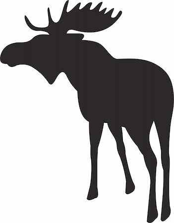 elks sweden - Elk vector. To see similar, please VISIT MY PORTFOLIO Stock Photo - Budget Royalty-Free & Subscription, Code: 400-05256305