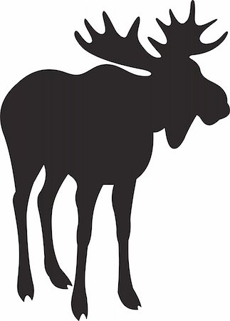 elks sweden - Elk vector. To see similar, please VISIT MY PORTFOLIO Stock Photo - Budget Royalty-Free & Subscription, Code: 400-05256307