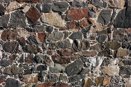 roxxer (artist) - Textured background image showing an old stone wall pattern Fotografie stock - Microstock e Abbonamento, Codice: 400-05256603