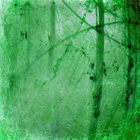 Grunge green luminous cracked abstract textured background Photographie de stock - Aubaine LD & Abonnement, Code: 400-05258051