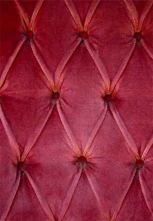simsearch:400-06456887,k - Luxury red fabric texture on an old sofa Stock Photo - Budget Royalty-Free & Subscription, Code: 400-05258711