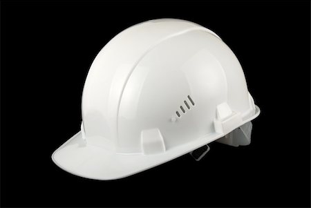 simsearch:400-04909076,k - White helmet isolated on a black background Photographie de stock - Aubaine LD & Abonnement, Code: 400-05258788