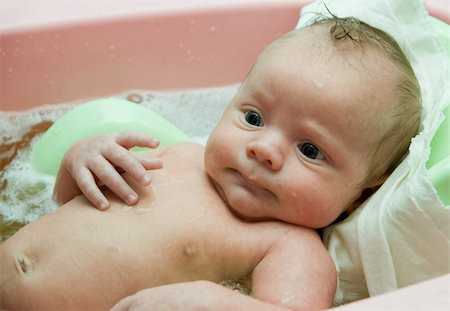 Swimming baby boy at the bath Stock Photo - Budget Royalty-Free & Subscription, Code: 400-05258974