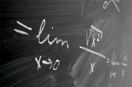 Math formulas on the blackboard Stock Photo - Budget Royalty-Free & Subscription, Code: 400-05259293