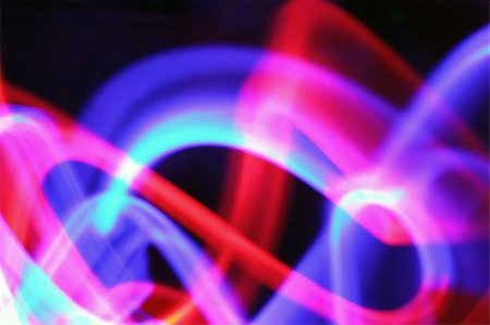 abstract light painting with blue red pink and over colors Foto de stock - Royalty-Free Super Valor e Assinatura, Número: 400-05259831