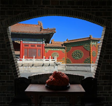 forbidden palace - The historical Forbidden City Museum in the center of Beijing Stock Photo - Budget Royalty-Free & Subscription, Code: 400-05250072