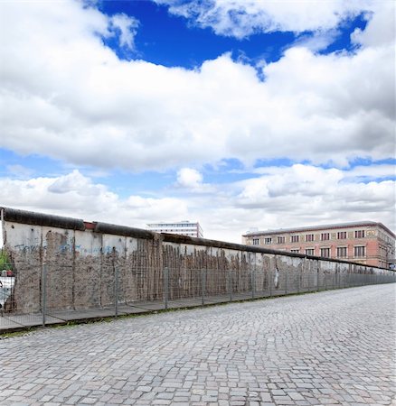 east germany - The remains of berlin wall in Berlin Gemany Stock Photo - Budget Royalty-Free & Subscription, Code: 400-05250105