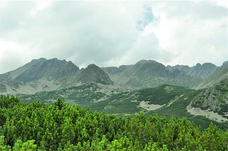 simsearch:400-08794298,k - nice panorama view of hight mountains Photographie de stock - Aubaine LD & Abonnement, Code: 400-05250402