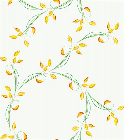 flower border design of rose - Seamless floral background. Illustration for your design. Foto de stock - Super Valor sin royalties y Suscripción, Código: 400-05250705