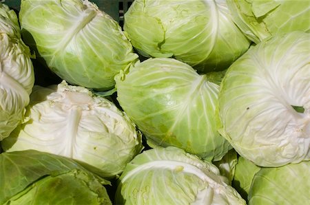simsearch:400-07822704,k - cabbages for sale in the market Photographie de stock - Aubaine LD & Abonnement, Code: 400-05250700