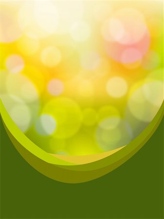 simsearch:400-04322702,k - Green bokeh abstract light background. Original illustration Foto de stock - Super Valor sin royalties y Suscripción, Código: 400-05252035
