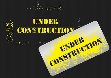 simsearch:400-05127436,k - Under construction design. Available in jpeg and eps8 formats. Stock Photo - Budget Royalty-Free & Subscription, Code: 400-05252778