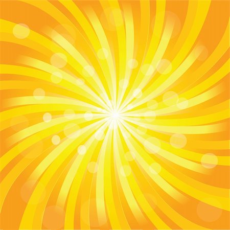 summer abstract - Sunburst effect Stock Photo - Budget Royalty-Free & Subscription, Code: 400-05264192