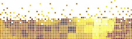 simsearch:400-06099272,k - abstract golden moasic background  vector illustration Stock Photo - Budget Royalty-Free & Subscription, Code: 400-05265195
