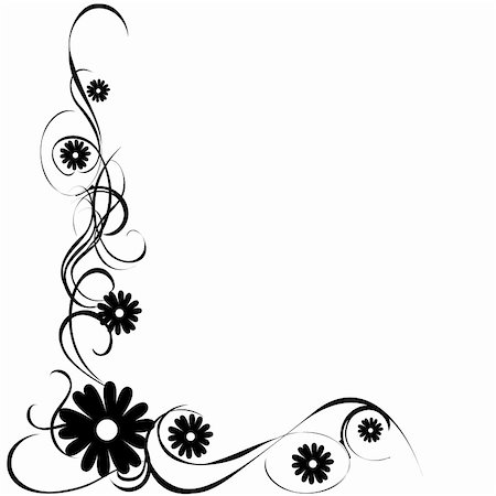 stiven (artist) - Color vector illustration of a floral Background  image Stockbilder - Microstock & Abonnement, Bildnummer: 400-05265863