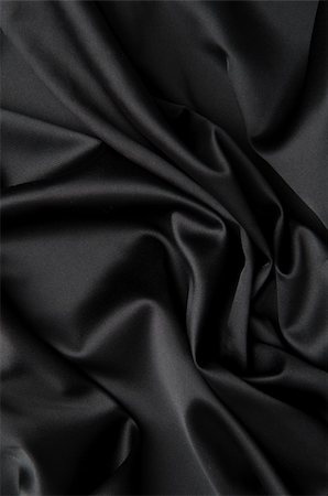 silk curtain - Black silk Stock Photo - Budget Royalty-Free & Subscription, Code: 400-05266076