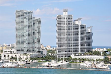 sainaniritu (artist) - View of Miami in Florida Foto de stock - Super Valor sin royalties y Suscripción, Código: 400-05266427
