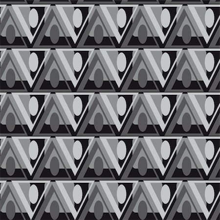 simple background designs to draw - Seamless background of black and white. Vector illustration. Vector art in Adobe illustrator EPS format, compressed in a zip file. The different graphics are all on separate layers so they can easily be moved or edited individually. The document can be scaled to any size without loss of quality. Stock Photo - Budget Royalty-Free & Subscription, Code: 400-05266920