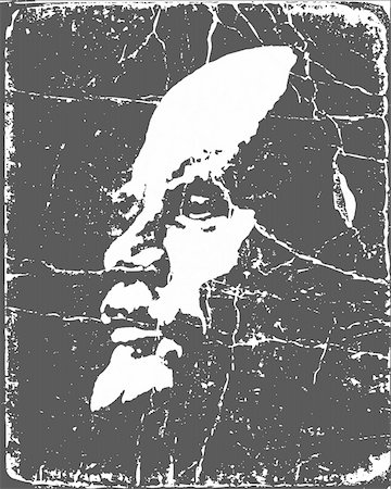 vector portrait of the Lenin on poster Photographie de stock - Aubaine LD & Abonnement, Code: 400-05267293
