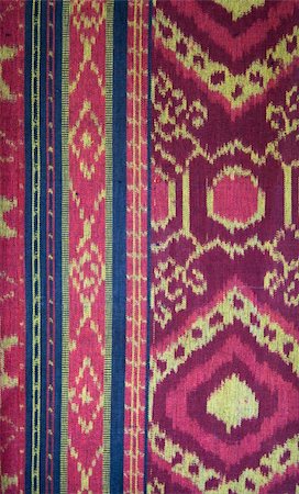Traditional textile of Lombok, Indonesia Stockbilder - Microstock & Abonnement, Bildnummer: 400-05267372
