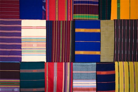 Traditional textile of Lombok, Indonesia Stock Photo - Budget Royalty-Free & Subscription, Code: 400-05267419