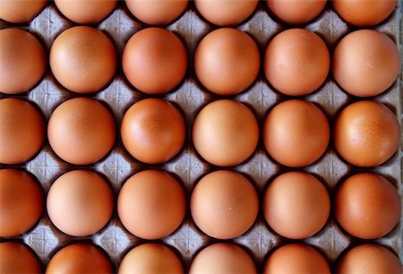 simsearch:400-04313912,k - hen eggs rows pattern box food background Stockbilder - Microstock & Abonnement, Bildnummer: 400-05267519