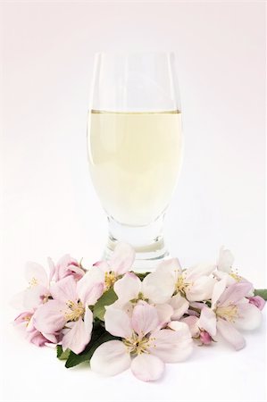 Cider and apple blossoms Stock Photo - Budget Royalty-Free & Subscription, Code: 400-05267567