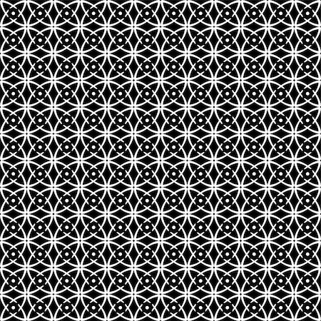 Seamless op art pattern. Black-and-white abstract texture. Vector art in Adobe illustrator EPS format, compressed in a zip file. The different graphics are all on separate layers so they can easily be moved or edited individually. The document can be scaled to any size without loss of quality. Photographie de stock - Aubaine LD & Abonnement, Code: 400-05267643