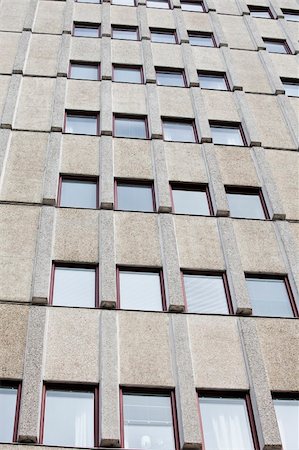 Several windows on a worn building Stock Photo - Budget Royalty-Free & Subscription, Code: 400-05267876
