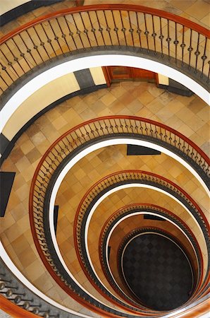 simsearch:400-04736949,k - Spiral staircase - Scnadinavian Interior Design Stock Photo - Budget Royalty-Free & Subscription, Code: 400-05267884