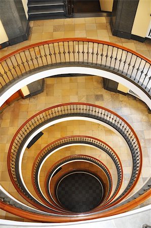 simsearch:400-04736949,k - Spiral staircase - Scnadinavian Interior Design Stock Photo - Budget Royalty-Free & Subscription, Code: 400-05267882
