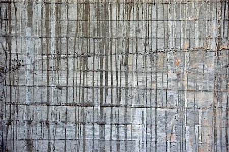 Concrete wall with dripping paint stains. Abstract texture. Stock Photo - Budget Royalty-Free & Subscription, Code: 400-05268066