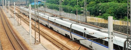 simsearch:400-05883568,k - train on railway in China Photographie de stock - Aubaine LD & Abonnement, Code: 400-05260139