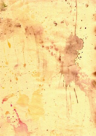 fleck - Old grunge paper with blotches - background Stock Photo - Budget Royalty-Free & Subscription, Code: 400-05260181