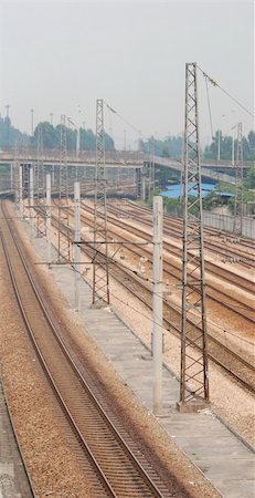 simsearch:400-05247494,k - railway in China Photographie de stock - Aubaine LD & Abonnement, Code: 400-05260199