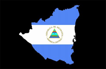 Republic of Nicaragua Photographie de stock - Aubaine LD & Abonnement, Code: 400-05260321