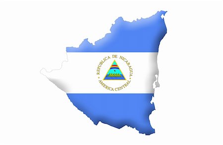 Republic of Nicaragua Photographie de stock - Aubaine LD & Abonnement, Code: 400-05260322