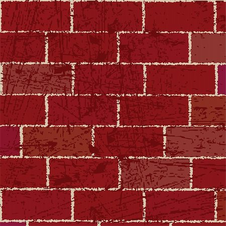 simsearch:400-05105343,k - Red brick wall Photographie de stock - Aubaine LD & Abonnement, Code: 400-05260363
