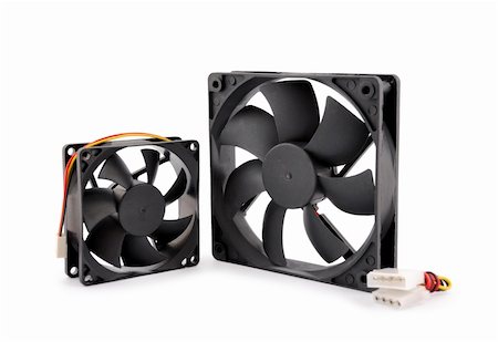 simsearch:400-08676685,k - The computer fan isolated on white background Stock Photo - Budget Royalty-Free & Subscription, Code: 400-05260660