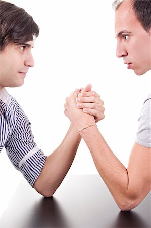 two young men wrestling Stock Photo - Budget Royalty-Free & Subscription, Code: 400-05260828