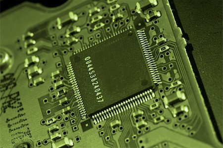 simsearch:400-07444594,k - Electronic circuit board. Macro photo. Great details ! Fotografie stock - Microstock e Abbonamento, Codice: 400-05261185