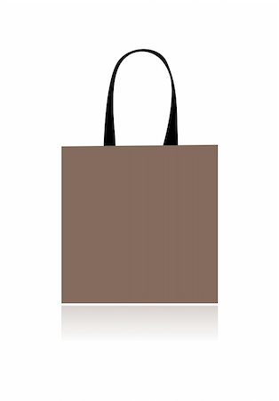 simsearch:400-05248445,k - Shopping bag isolated for your design Fotografie stock - Microstock e Abbonamento, Codice: 400-05262132